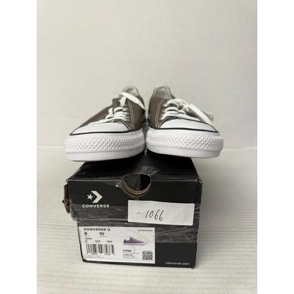 -1066 Converse All Star Low Top Grey-US 8 Mens - Picture 2 of 5